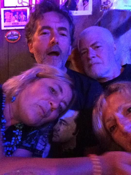 Selfie at Die Smuggies with John, Helga & Lisa - 11/07/14