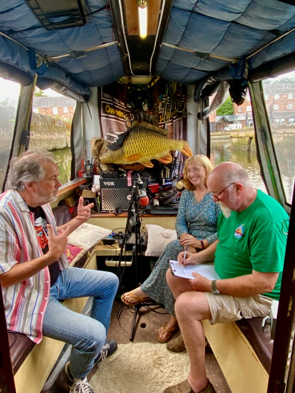 Narrowboat Sessions - 21/07/25 Photo: Eve