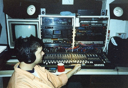 CJM at Symbiotic Studios 1990