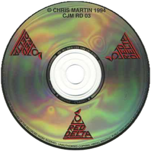 Red Delta 3 CD label