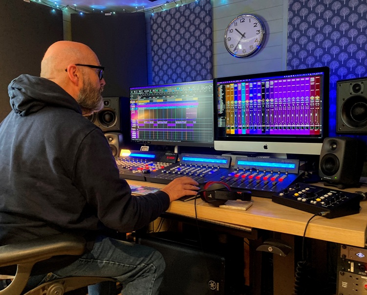Kevin Jones at the controls