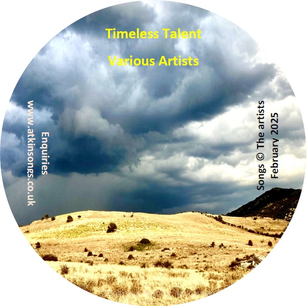 Timeless Talent album CD label - Released 17/03/25