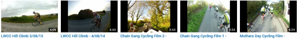 Click to visit my You Tube cycling films page